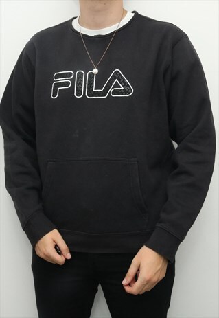 fila spellout sweatshirt