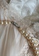 VINTAGE COSTUME PEARL LONG OR CHOKER NECKLACE