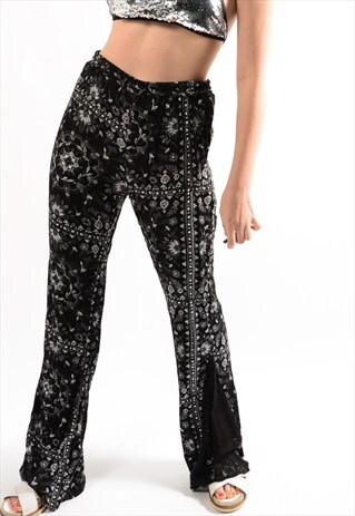 VINTAGE FESTIVAL PATTERNED TROUSERS