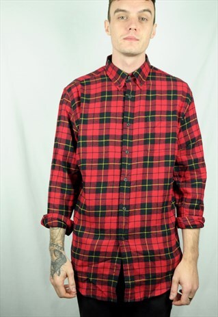RED PLAID SHIRT
