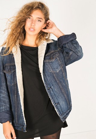 VINTAGE 80S LEVIS WINTER SHEEPSKIN JACKET / R1200R047