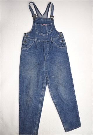 VINTAGE 90S VITELLOM BLUE DENIM DUNGAREES