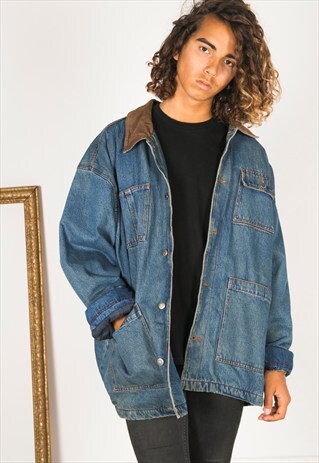 VINTAGE 80S WRANGLER WINTER SHEEPSKIN JACKET / R3100R127