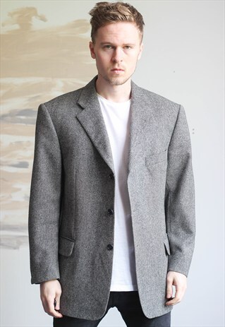 VINTAGE BURBERRY SUIT BLAZER JACKET