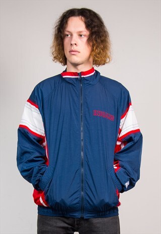 90'S VINTAGE STARTER OFFICIAL CLEVELAND INDIANS MLB JACKET