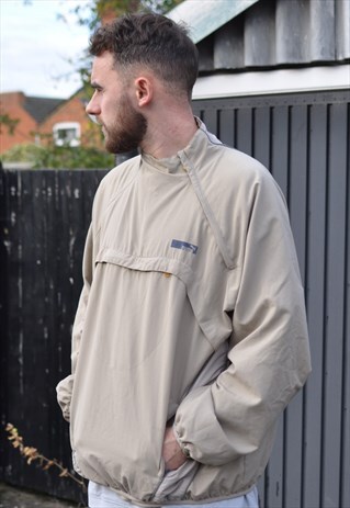 VINTAGE 90'S PUMA PULLOVER ZIP NECK WINDBREAKER TRACK JACKET