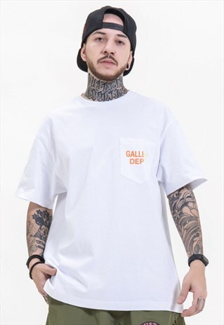 TRENDY LETTER GRADIENT PRINT T-SHIRT