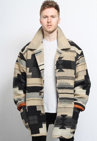 VINTAGE AZTEC INCA JACKET