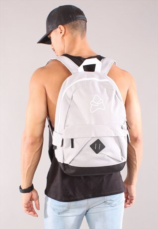 LIGHT GREY BACKPACK