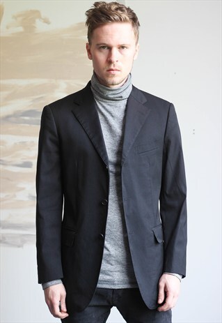 VINTAGE BURBERRY SUIT BLAZER JACKET