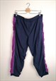 ALEX ATHLETICS VINTAGE 90'S UNISEX RETRO TRACKSUIT BLUE PINK