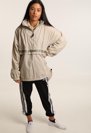 VINTAGE CALVIN KLEIN 1/4 ZIP PULLOVER JACKET