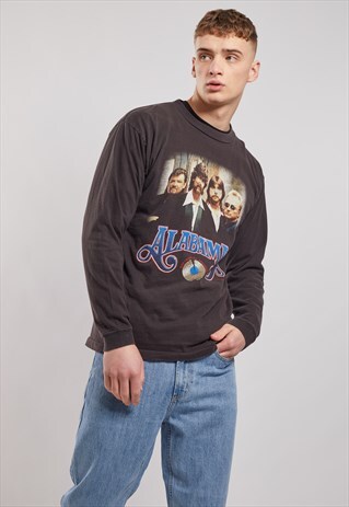VINTAGE LONG SLEEVE ALABAMA TOP