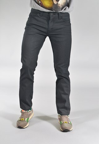 VINTAGE LEVI'S 511 SLIM STRAIGHT CHARCOAL JEANS