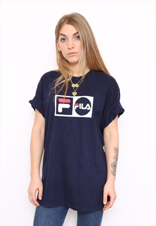 VINTAGE FILA LOGO TOP T-SHIRT