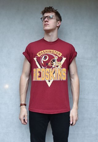 VINTAGE WASINGTON REDSKINS T SHIRT SIZE M