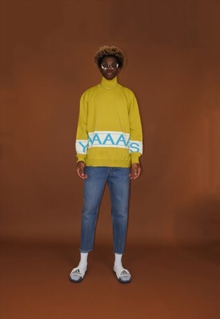 RETRO YAAAS TURTLE SWEATER