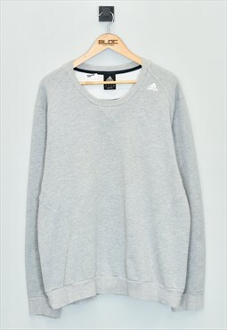 VintageAdidas Sweatshirt Grey XXLarge