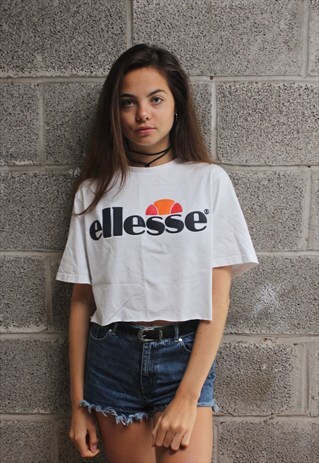 REWORKED ELLESSE CROP TOP