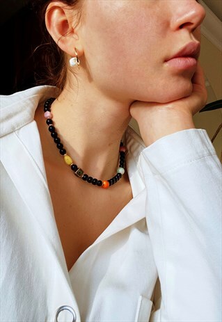 CANDIES NECKLACE ( BLACK)