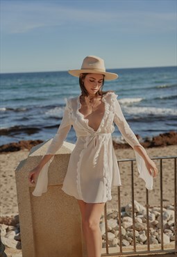 Marina white dress