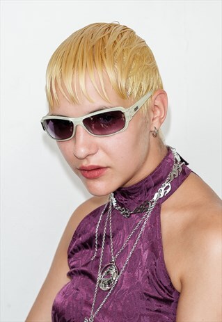 VINTAGE Y2K RAVE FESTIVAL SUNGLASSES / 2000S UNISEX