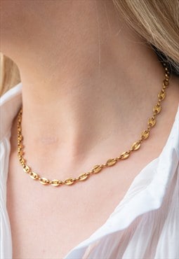 Il Marinaio 18k Gold Plated Stainless Steel Chain Necklace