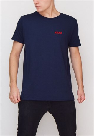 NAVY XOXO (RED) T-SHIRT