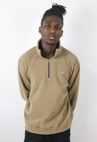 VINTAGE NORTH SAILS FLEECE 1/4 ZIP UP JUMPER