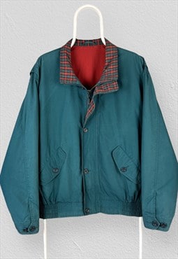 Vintage St Michael Green Harrington Jacket Mens Large