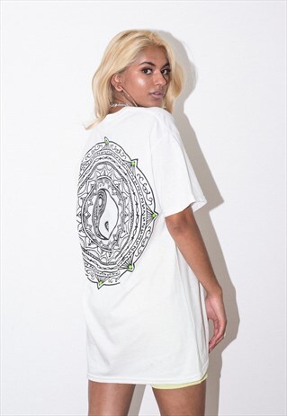 YING YANG WHITE TEE
