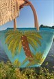 Tropical y2k blue bag 