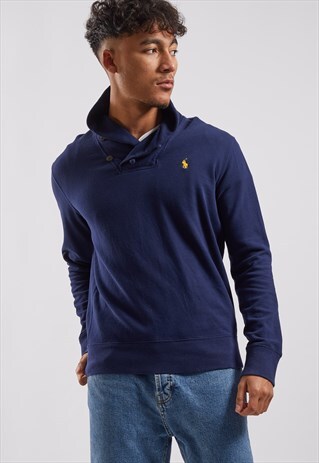 VINTAGE RALPH LAUREN FUNNEL NECK SWEATSHIRT
