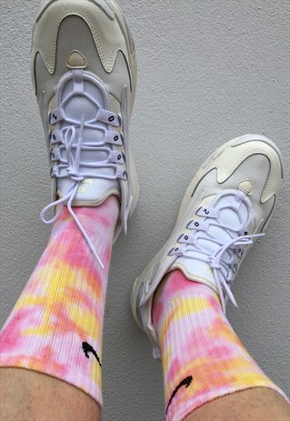 TIE DYED NIKE SOCKS