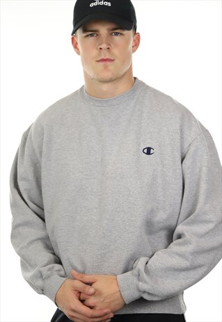 VINTAGE CHAMPION SWEATSHIRT GREY