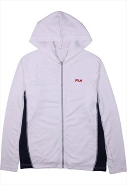 Vintage 90's Fila Windbreaker Hooded Full Zip Up