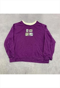 Vintage Sweatshirt Women's L