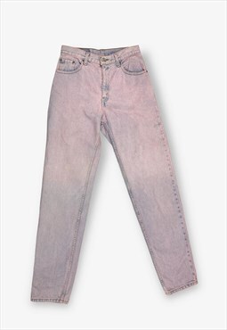 Vintage levi's 550 mom jeans overdyed pink w27 l34 BV18020
