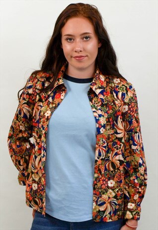 VINTAGE ABSTRACT PATTERN SHIRT