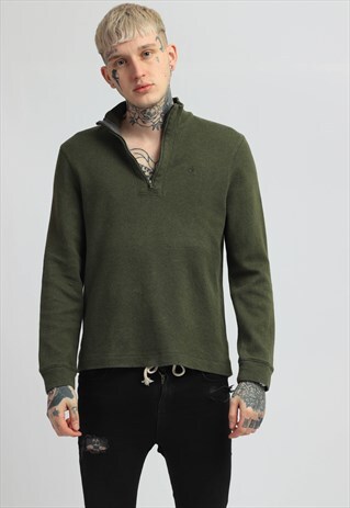 VINTAGE CALVIN KLEIN 1/4 ZIP SWEATSHIRT