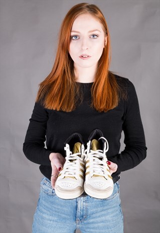 VINTAGE 80S ADIDAS HIGH TOPS