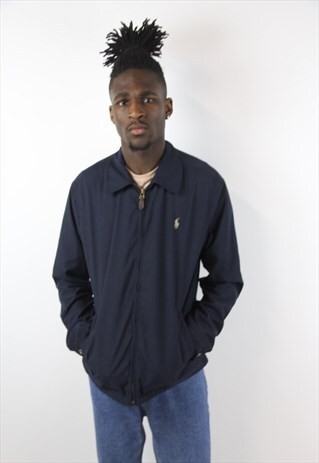 VINTAGE POLO RALPH LAUREN NAVY JACKET
