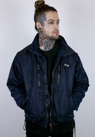 VINTAGE SCHOTT JACKET WITH DETACHABLE SLEEVES