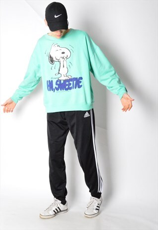 VINTAGE 1958 ORIGINAL SNOOPY MINT COLOUR SWEATSHIRT