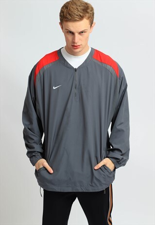 VINTAGE NIKE 1/4 ZIP SHELL JACKET