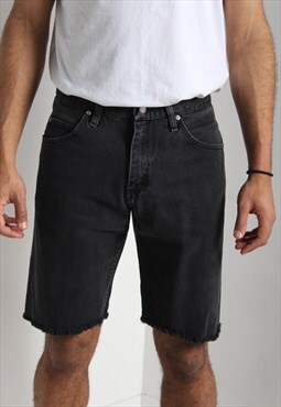 Vintage Wrangler Denim Shorts Black