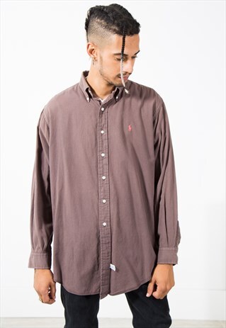 VINTAGE POLO RALPH LAUREN SHIRT / S4959