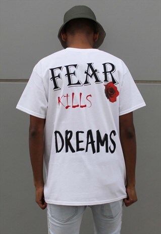 WHITE FEAR T-SHIRT