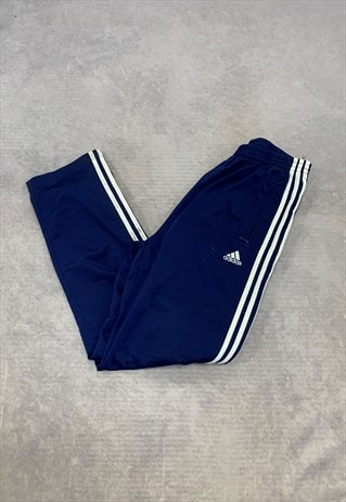 VINTAGE ADIDAS JOGGERS ELASTICATED WAIST TRACK PANTS 