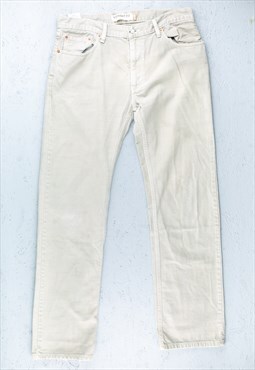90s Levis 505 Kaki Straight Fit Red Tab  Jeans - B3041